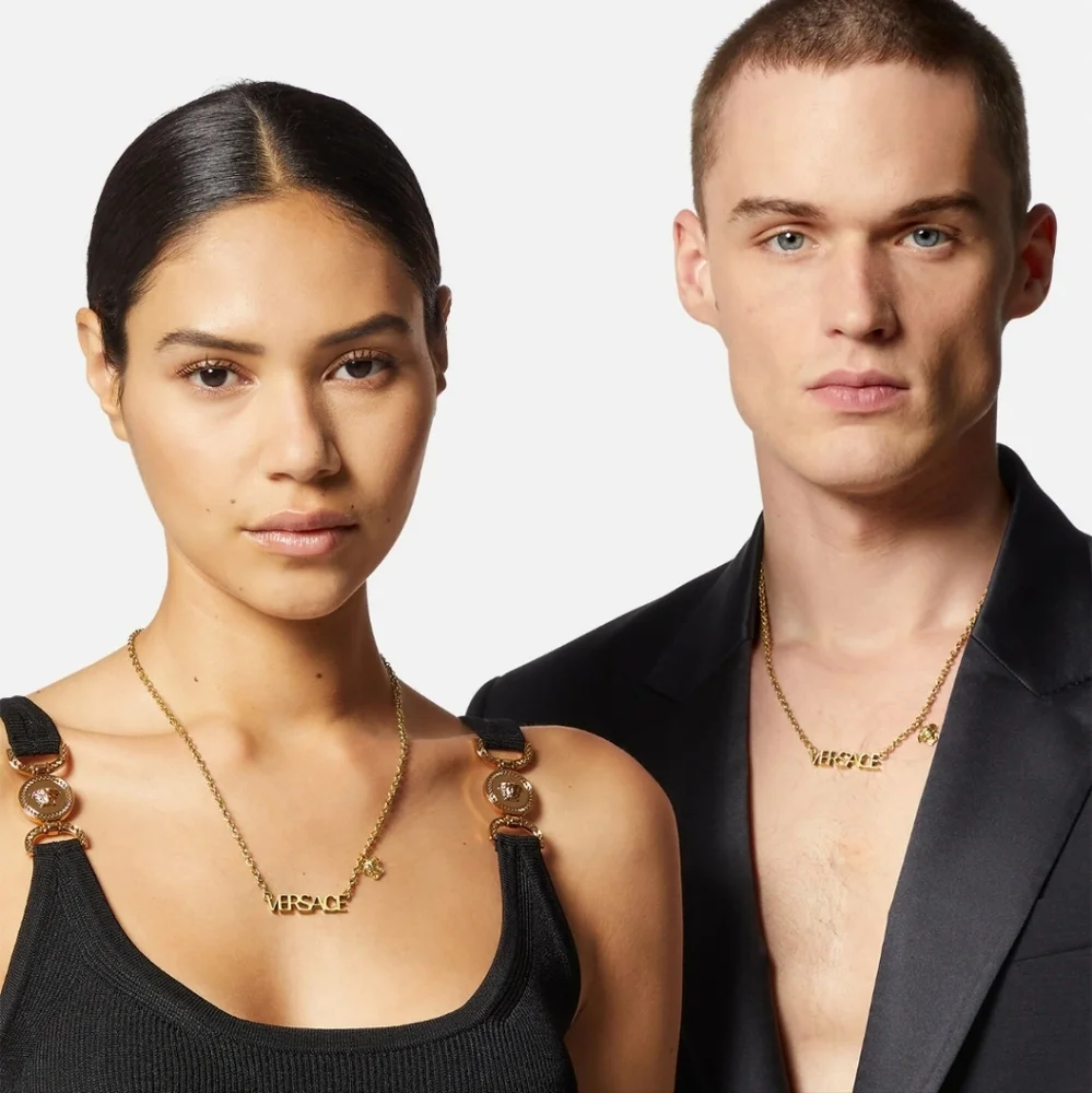 NWT AUTHENTIC VERSACE MEDUSA NECKLACE - Picture 14 of 16